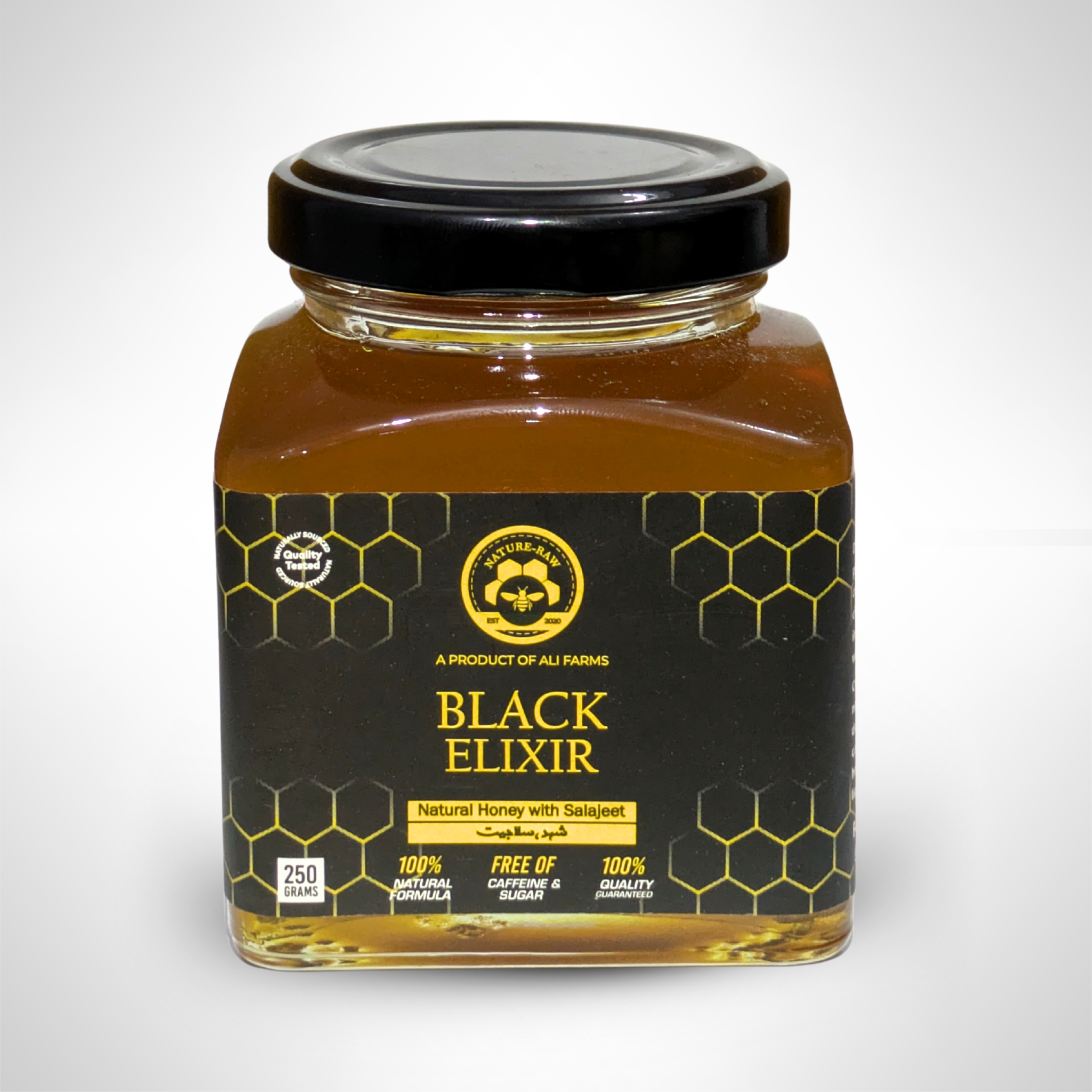 Black Elixir- Salajeet Infused Honey