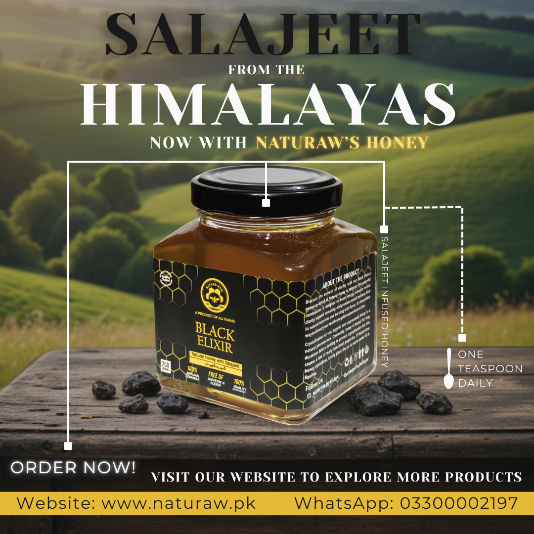 Black Elixir- Salajeet Infused Honey